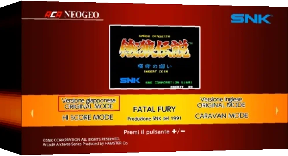Aca Neogeo Fatal Fury — box-3D (WOR)
