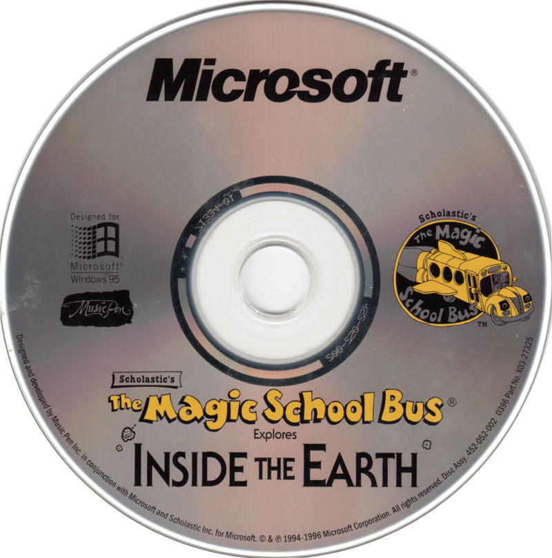 Scholastic's The Magic School Bus Explores Inside the Earth — support-2D (WOR)