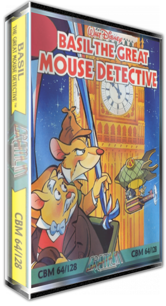 Basil The Great Mouse Detective — box-3D (EU)