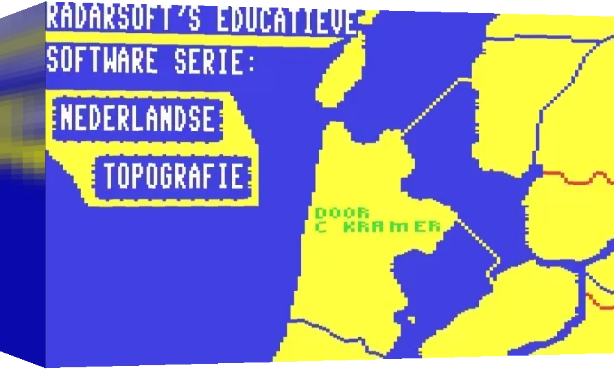 Topografie Nederland — box-3D (WOR)