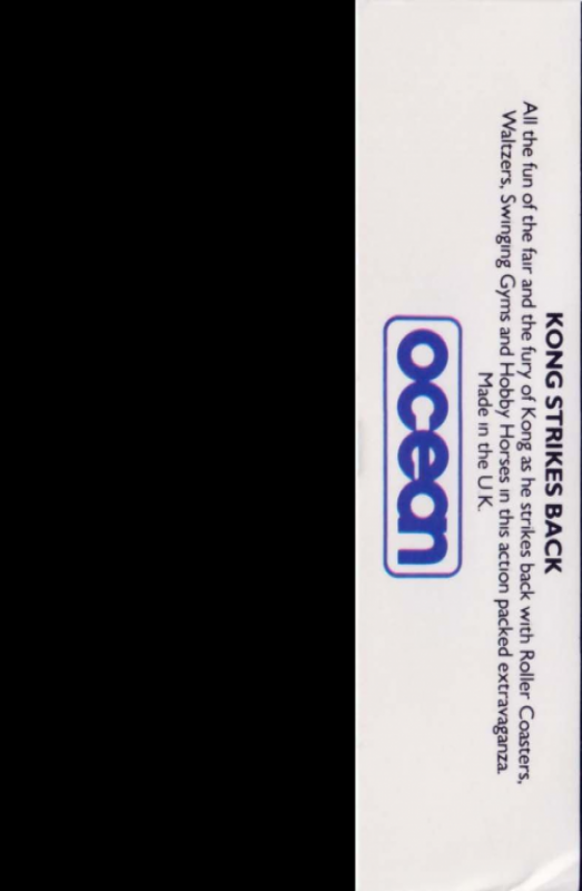 Kong Strikes Back — box-2D-back (EU)