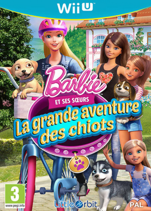 Barbie & Her Sisters - Puppy Rescue — box-2D (FR)