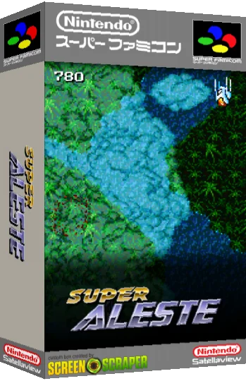 Bs Super Aleste — box-3D (SS)