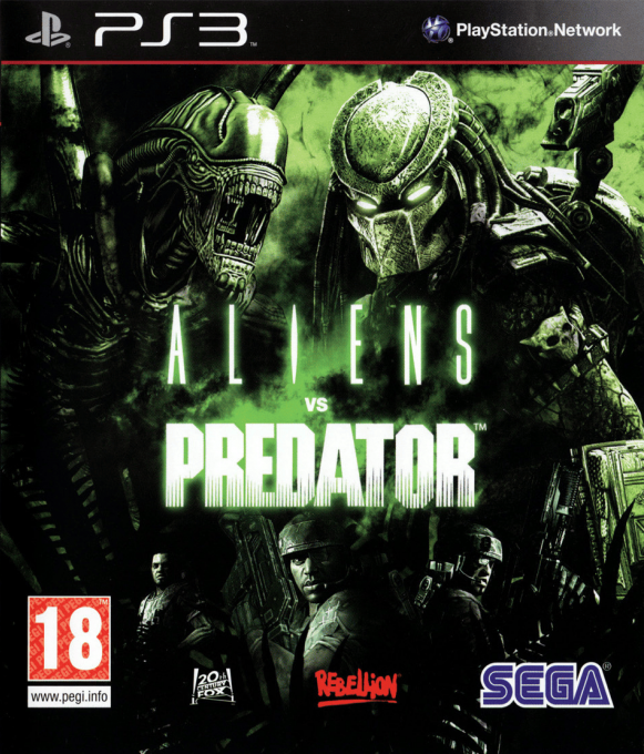 Aliens vs. Predator — box-2D (EU)