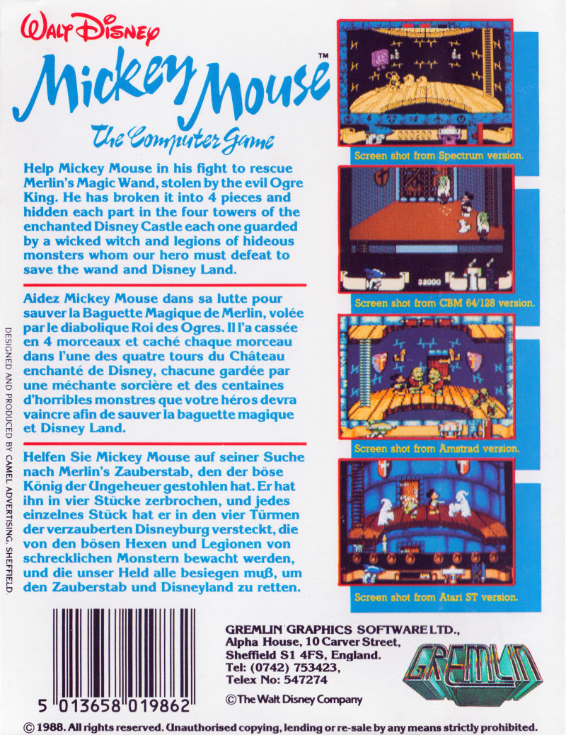 Mickey Mouse — box-2D-back (EU)