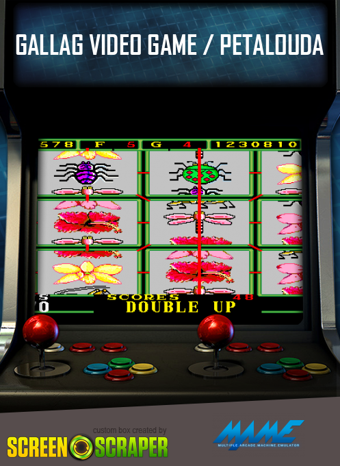 Gallag Video Game / Petalouda box art