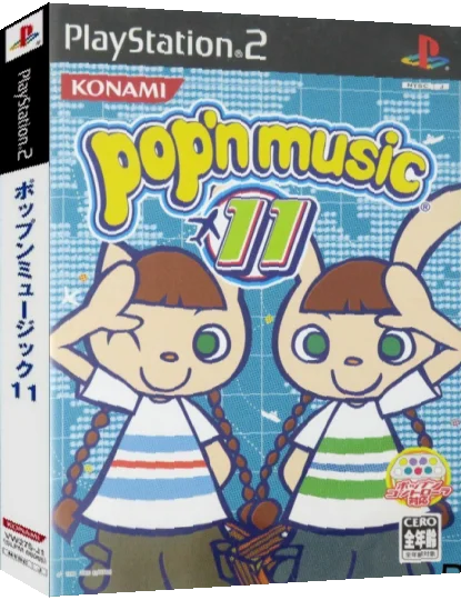 Pop'n Music 11 — box-3D (JP)
