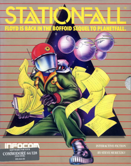 Stationfall box art