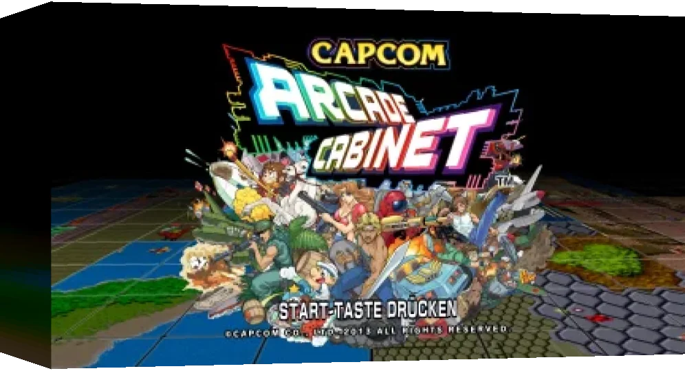 Capcom Arcade Cabinet - Retro Game Collection — box-3D (WOR)
