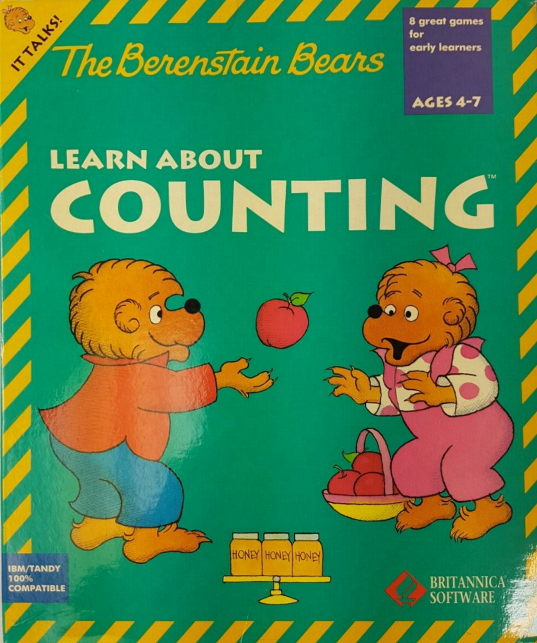 Berenstain Bears, The - Learn to Count box art