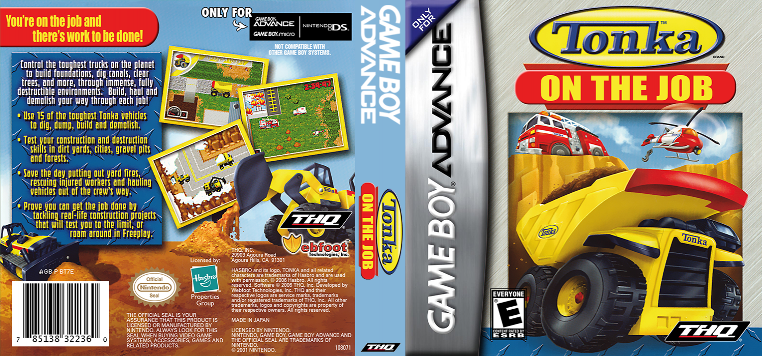 Tonka - On The Job — box-texture (US)