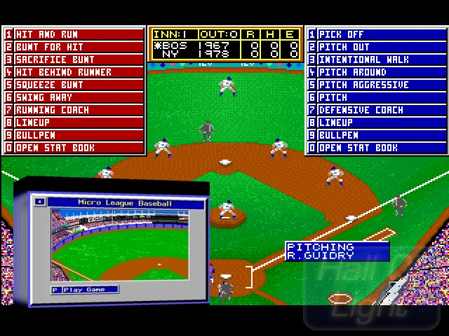 Microleague Baseball - The Manager's Challenge — mixrbv2 (WOR)