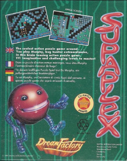 Supaplex — box-2D-back (EU)