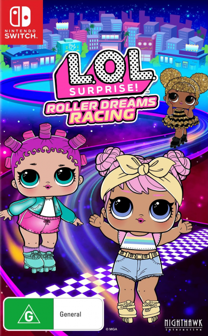 LOL Suprise! Roller Dreams Racing — box-2D (AU)