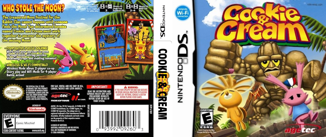Kurikuri DS - Otasuke Island — box-texture (US)