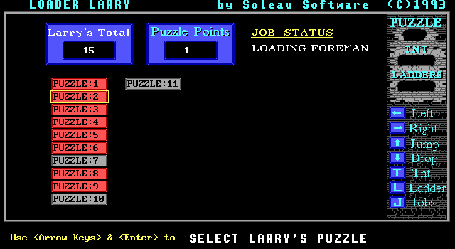 Loader Larry — sstitle (WOR)