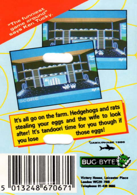 Chicken Chase — box-2D-back (EU)