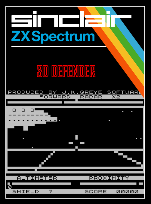 3D Defender box art