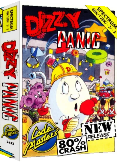Panic Dizzy — box-3D (EU)