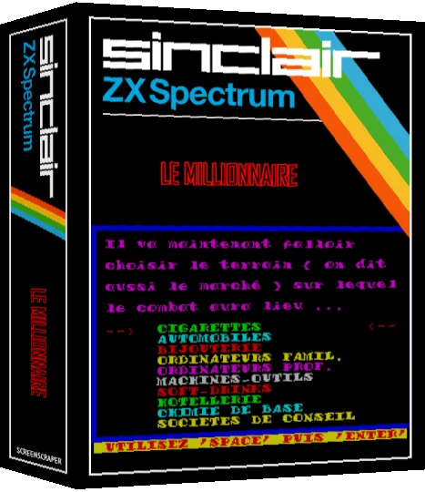 Millionnaire, Le — box-3D (SS)