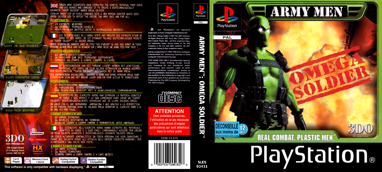 Army Men - Omega Soldier — box-texture (EU)