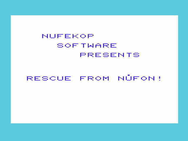 Rescue from Nufon — sstitle (WOR)