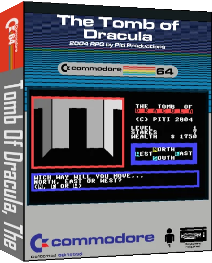The Tomb of Dracula — box-3D (CUS)