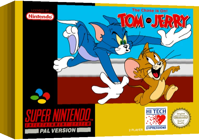 Tom vs Jerry - The Chase Is On! — box-3D (EU)