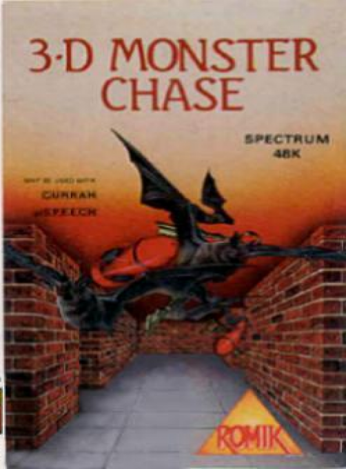 3D Monster Chase box art