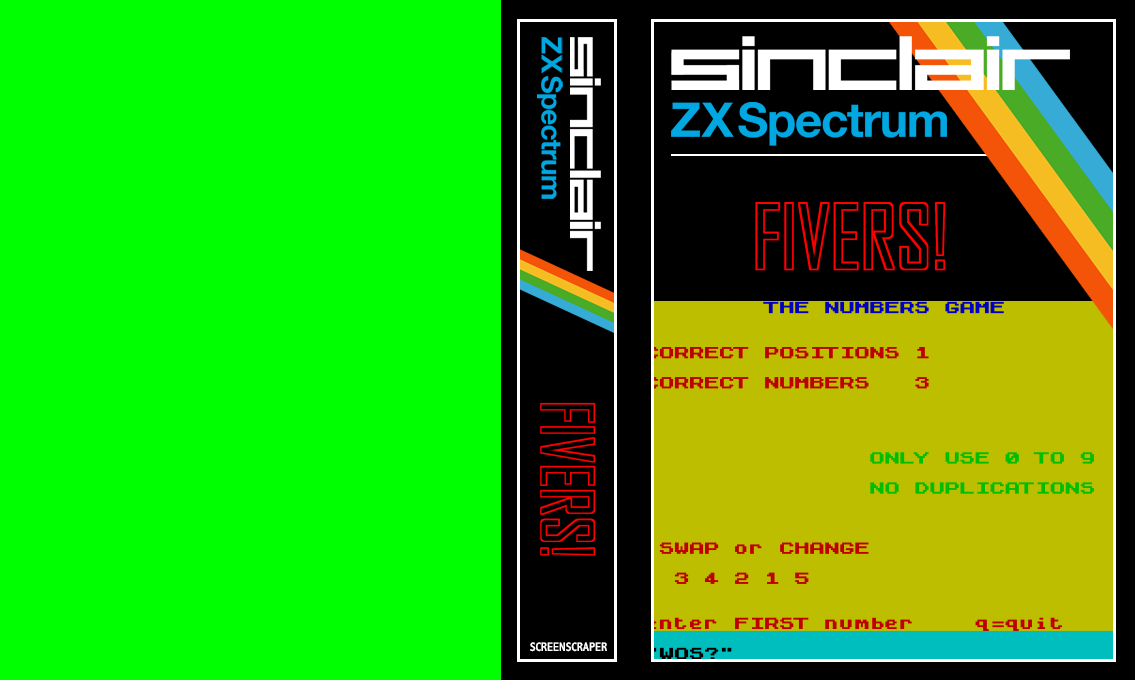Fivers! — box-texture (SS)