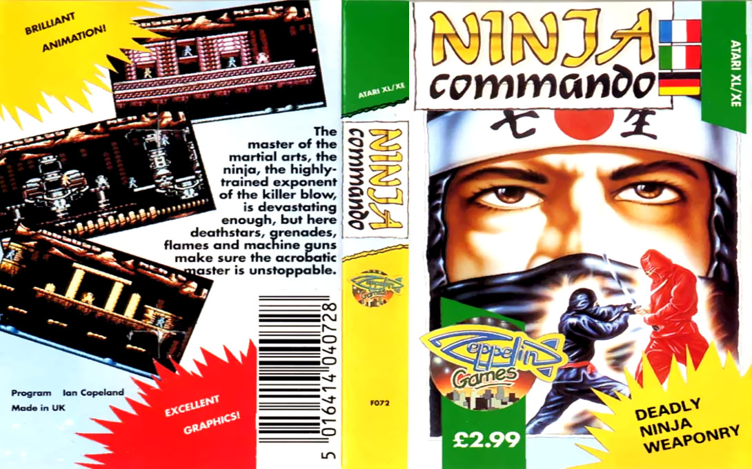 Ninja Commando — box-texture (EU)