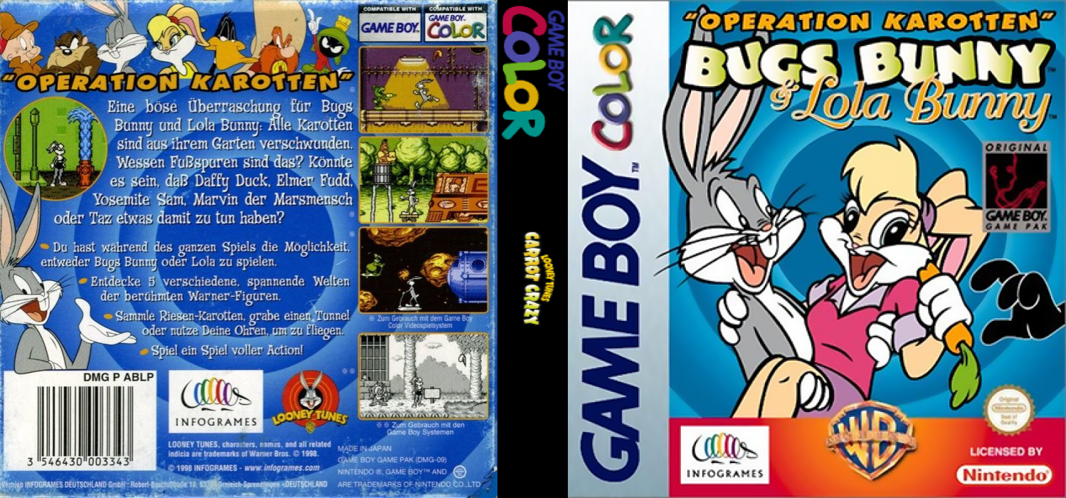Looney Tunes - Carrot Crazy — box-texture (EU)