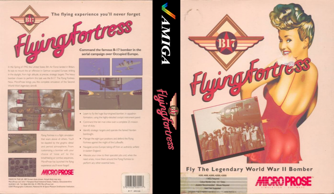 B17 Flying Fortress — box-texture (EU)