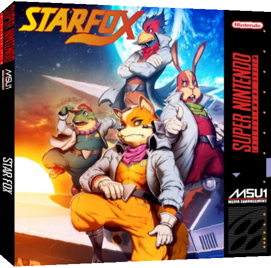 Star Fox — box-3D (US)
