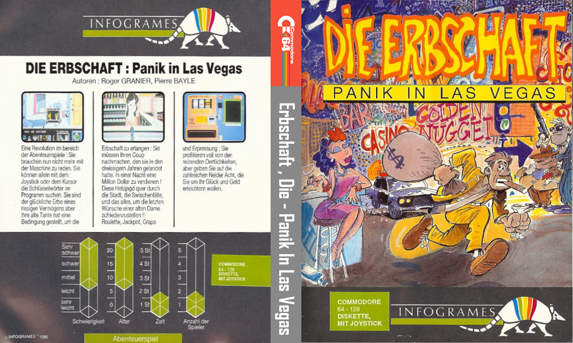 Inheritance - Panic In Las Vegas, The — box-texture (DE)
