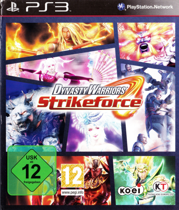 Dynasty Warriors - Strikeforce — box-2D (DE)