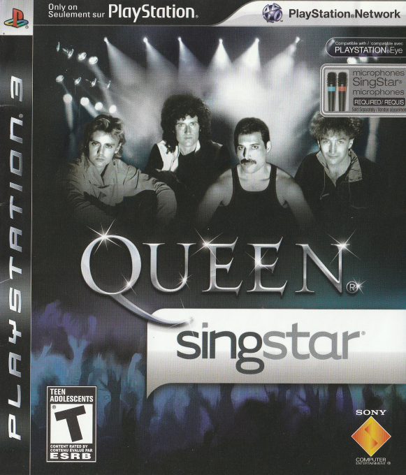 SingStar Queen box art