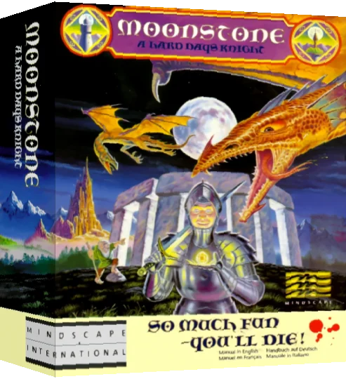 Moonstone - A Hard Days Knight — box-3D (EU)