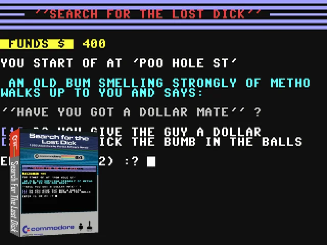 Search for the Lost Dick — mixrbv2 (CUS)