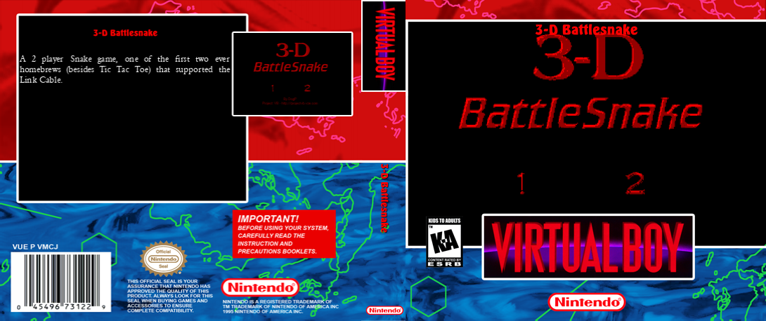 3-D BattleSnake — box-texture (SS)