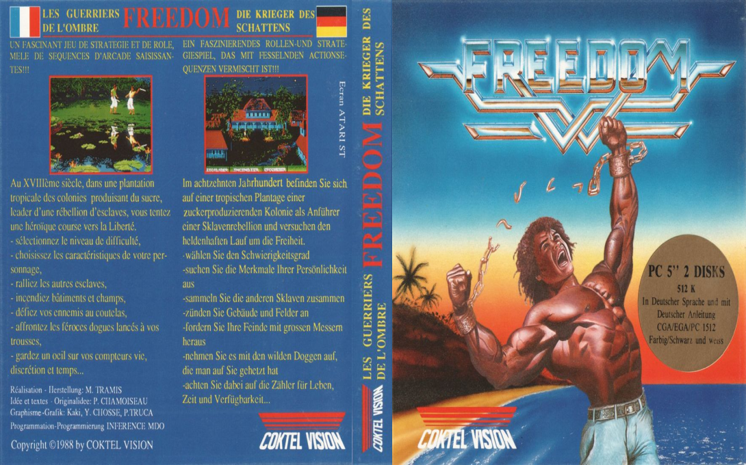 Freedom - Rebels In The Darkness — box-texture (EU)