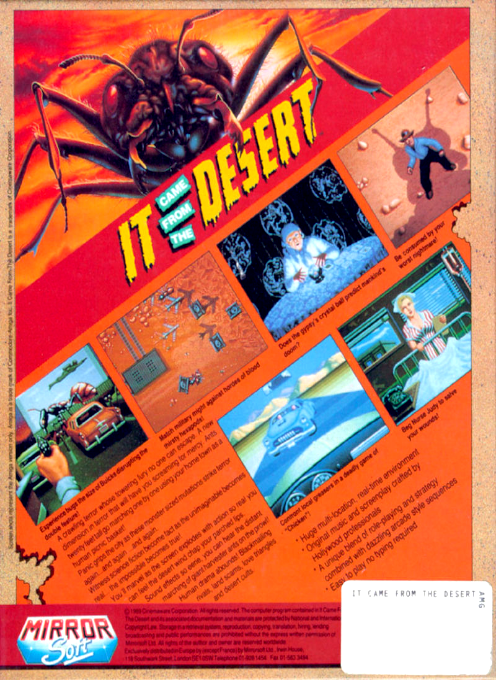 It Came from the Desert — box-2D-back (EU)