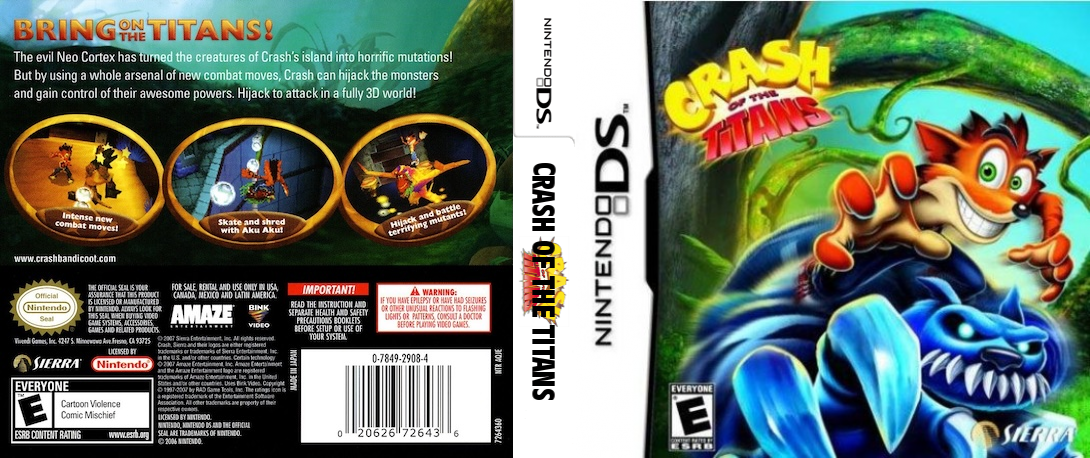 Crash of the Titans — box-texture (US)