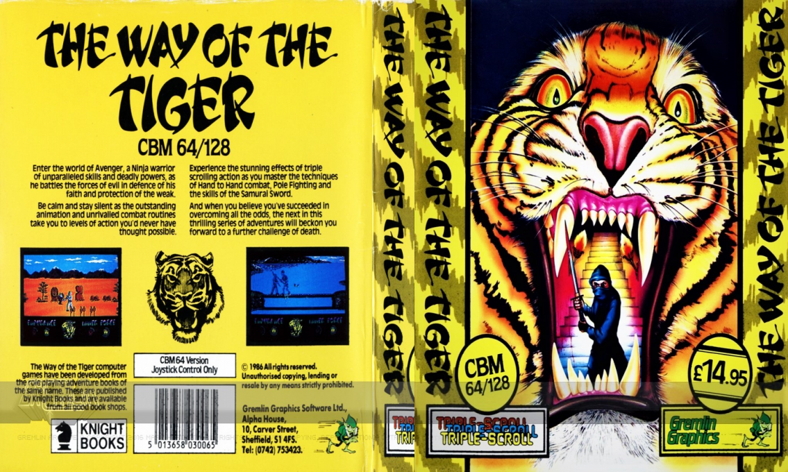 Way Of The Tiger, The — box-texture (EU)