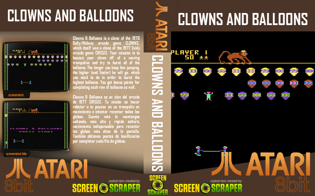 Clowns And Balloons — box-texture (SS)