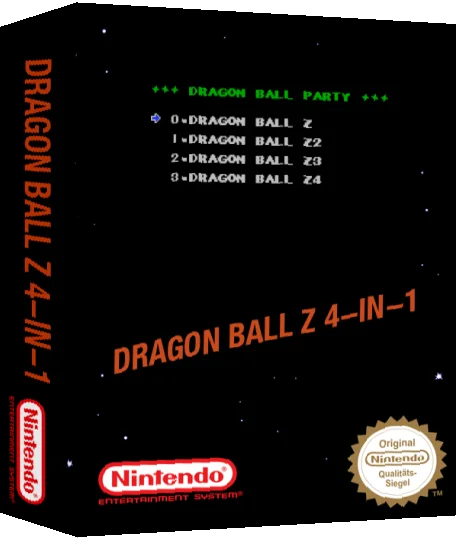 Dragon Ball Z 4-in-1 — box-3D (SS)