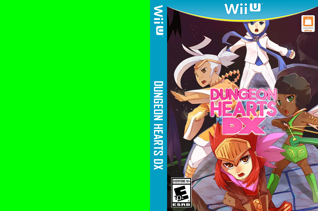 Dungeon Hearts DX — box-texture (US)