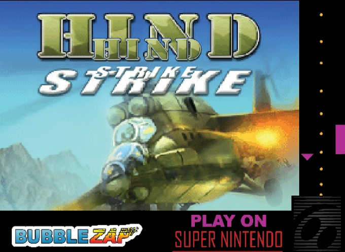 Hind Strike box art