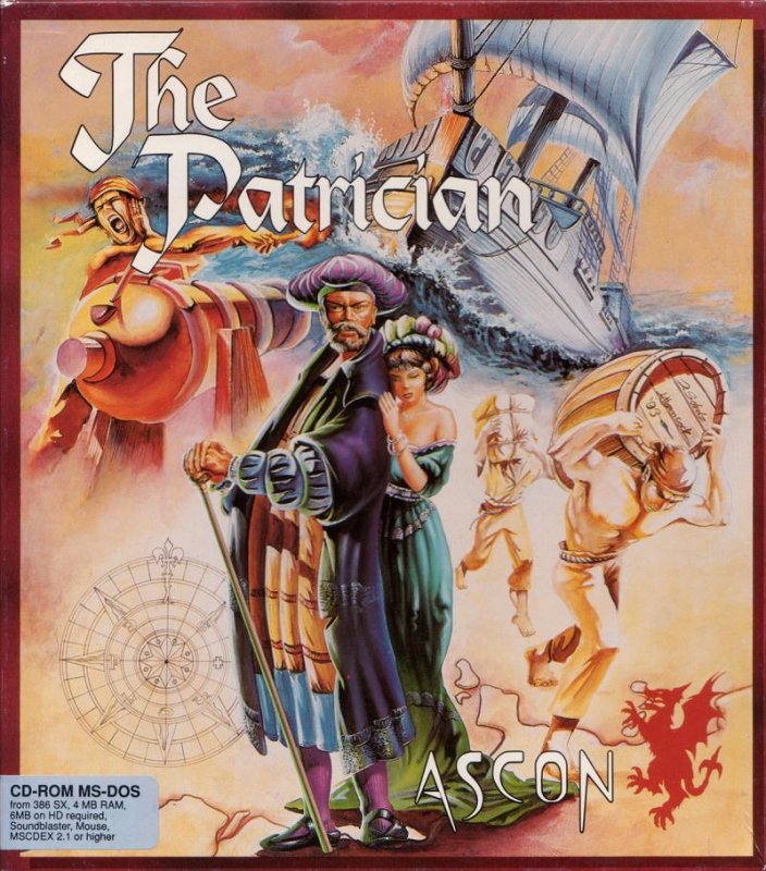 Patrician, The — box-2D (EU)
