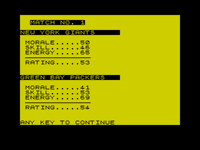 Grid Iron — ss (WOR)